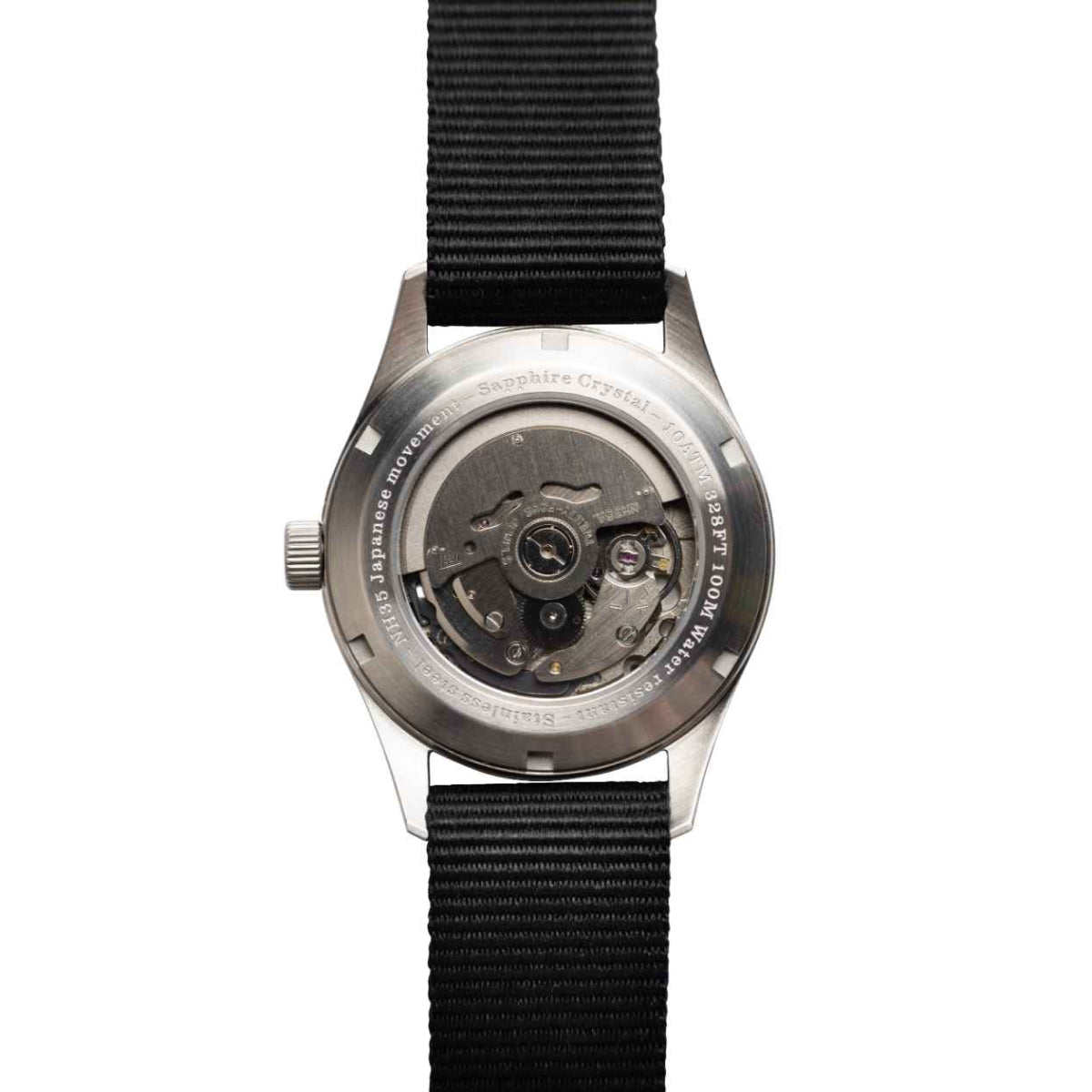 Far-Far Automatisk Pilotklokke Sort