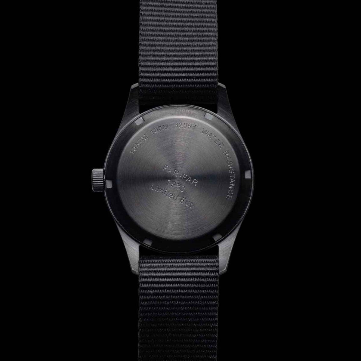 Far-Far Klassisk Pilotklokke Helsort