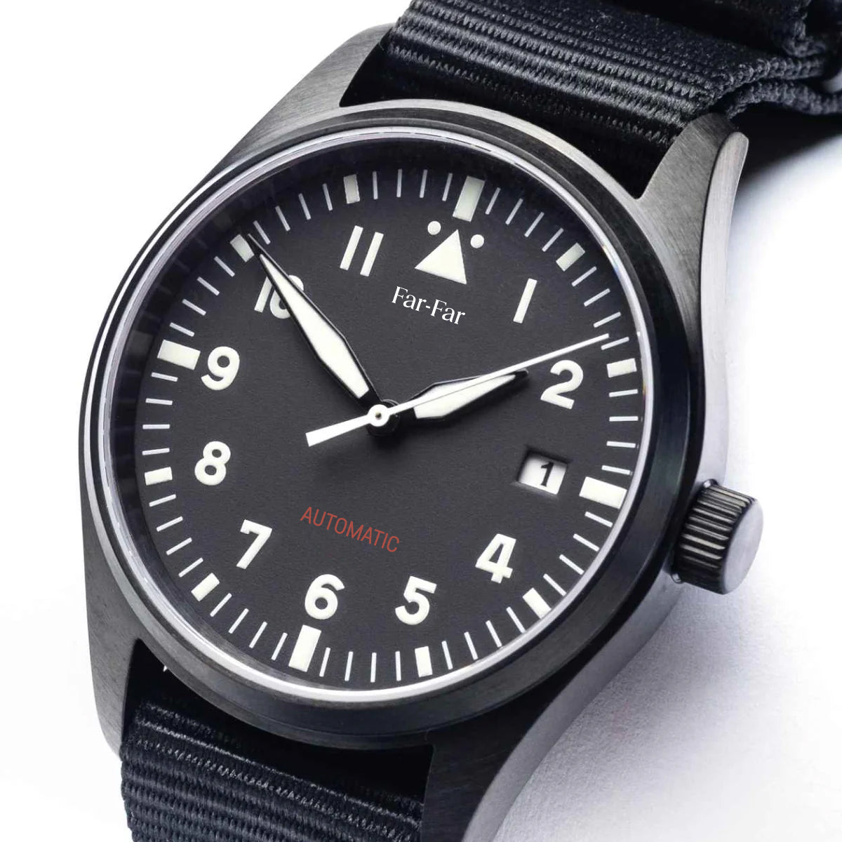 Far-Far Automatisk Pilotklokke Helsort