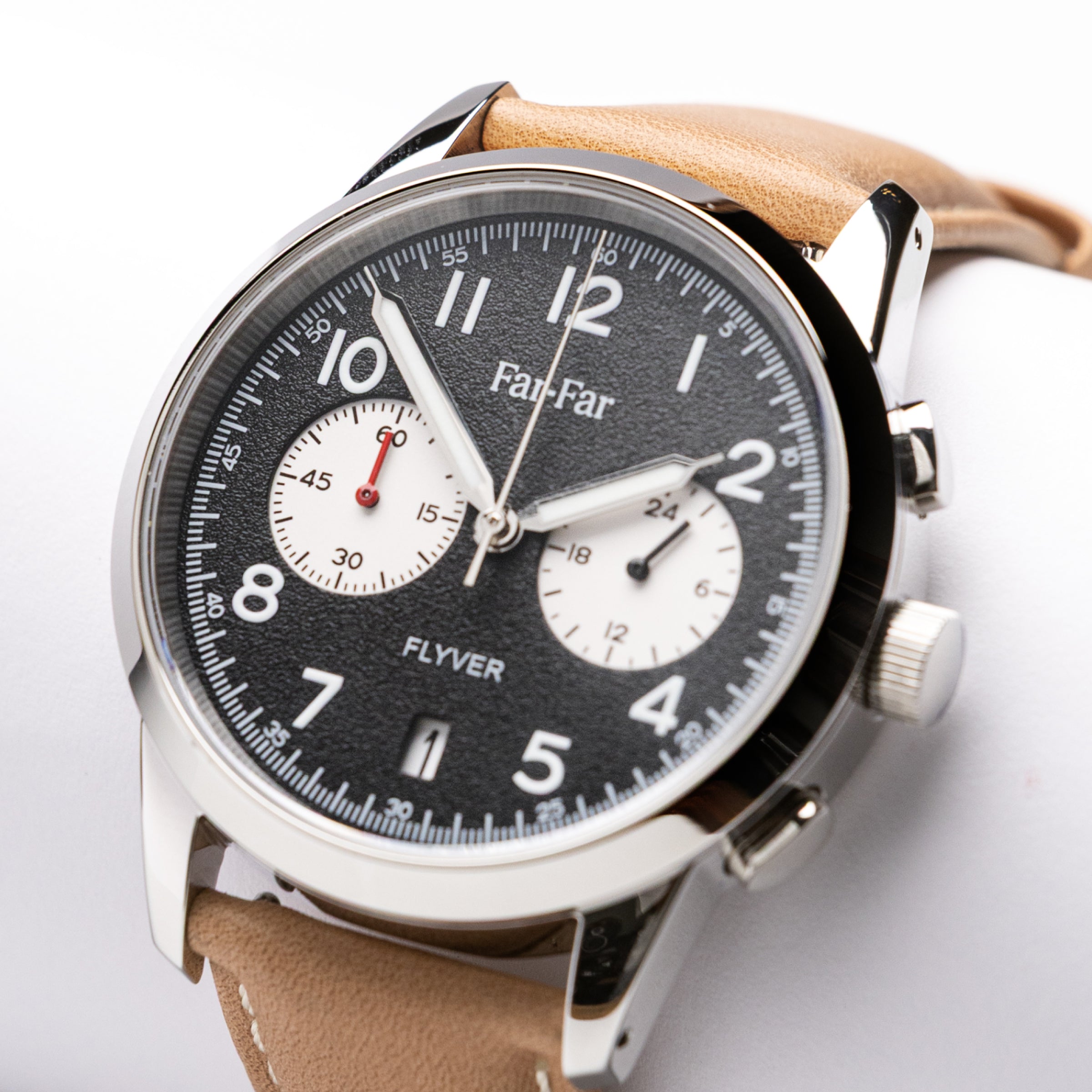 Far-Far Flyver Chronograph – Reverse Panda