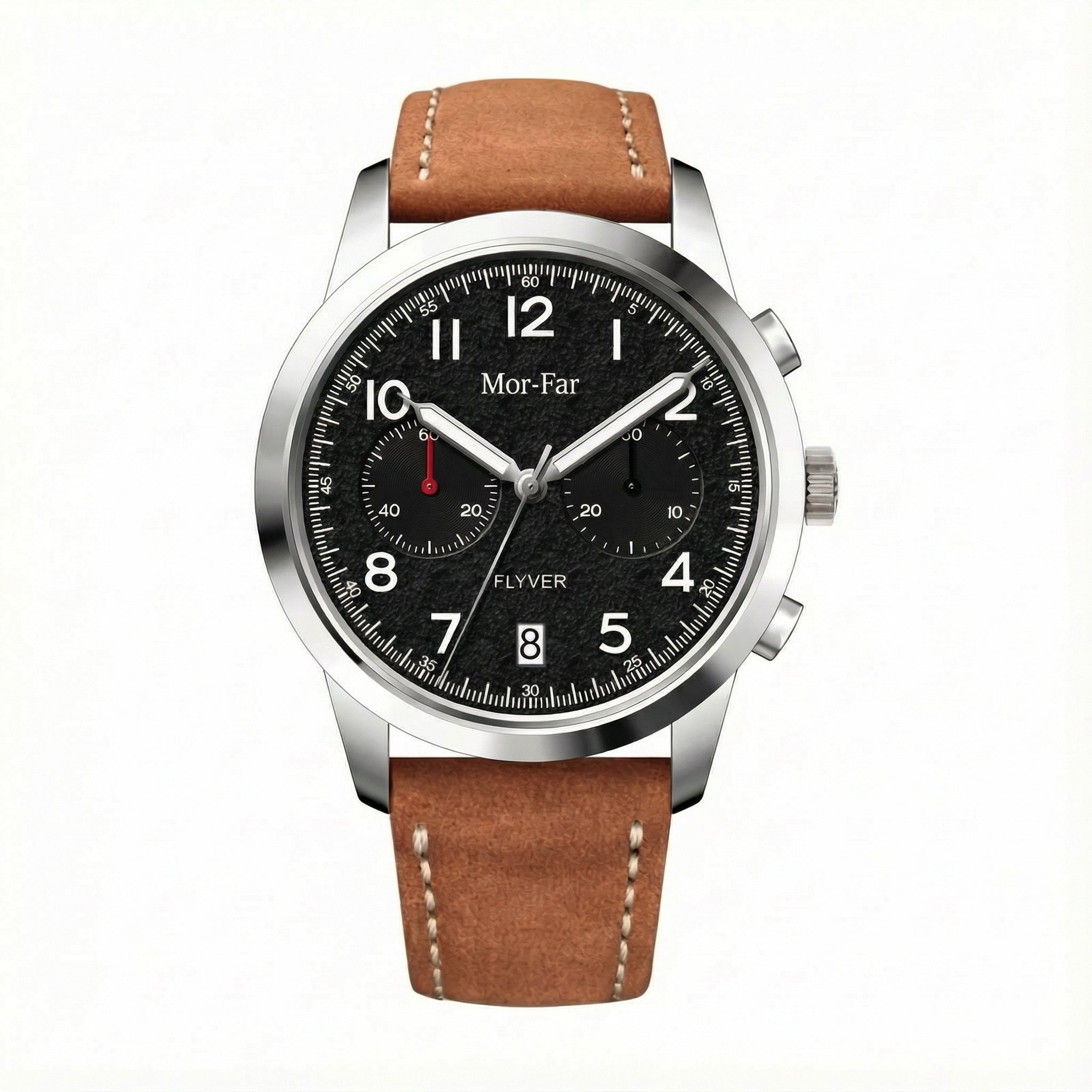 Mor-Far Flyver Kronograf – Sort