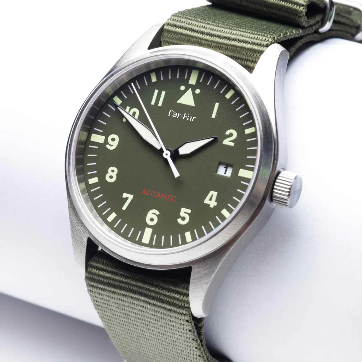 Far-Far Automatisk Pilotklokke Grønn
