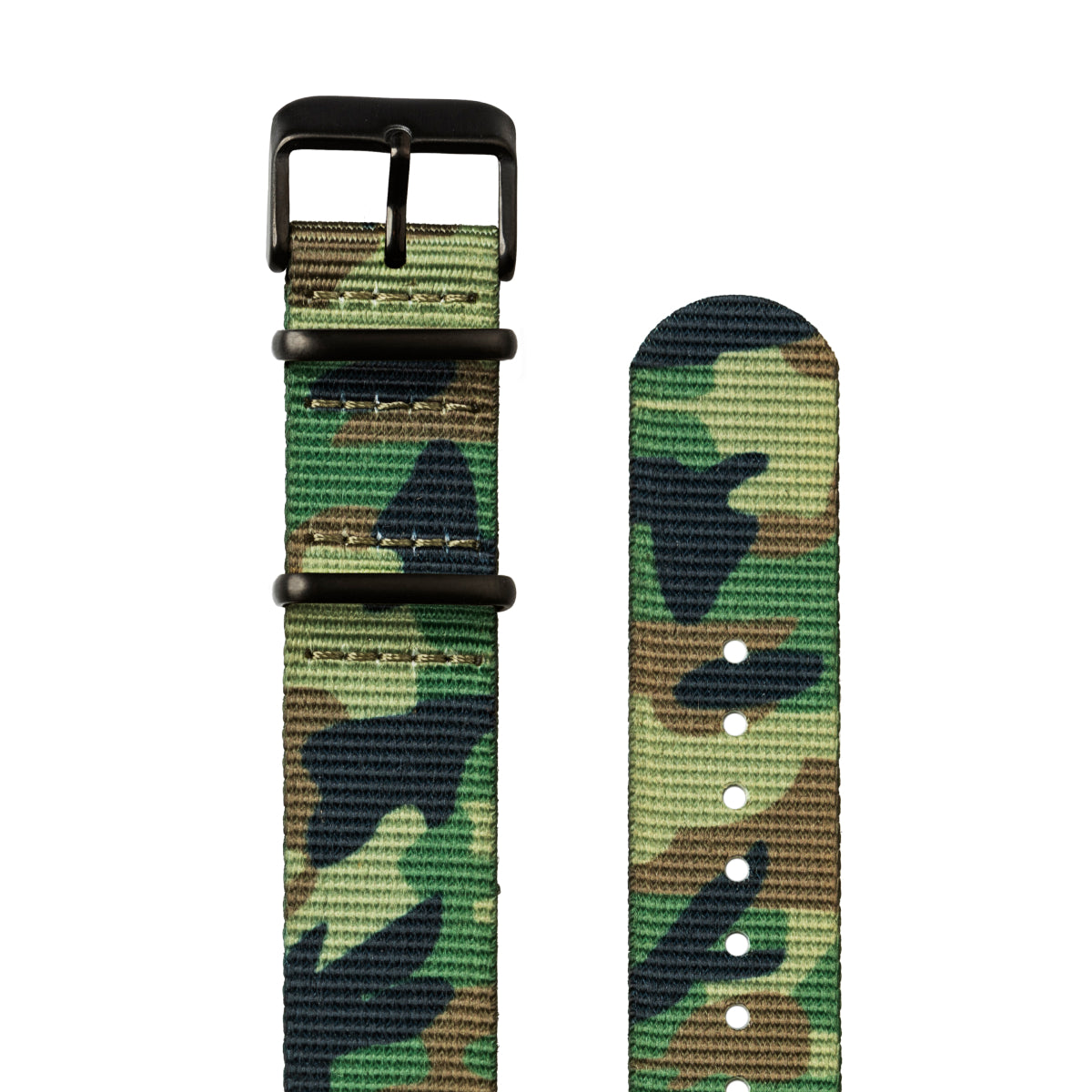 Far-Far Natoreim Grønn Camo (Sort Spenne)