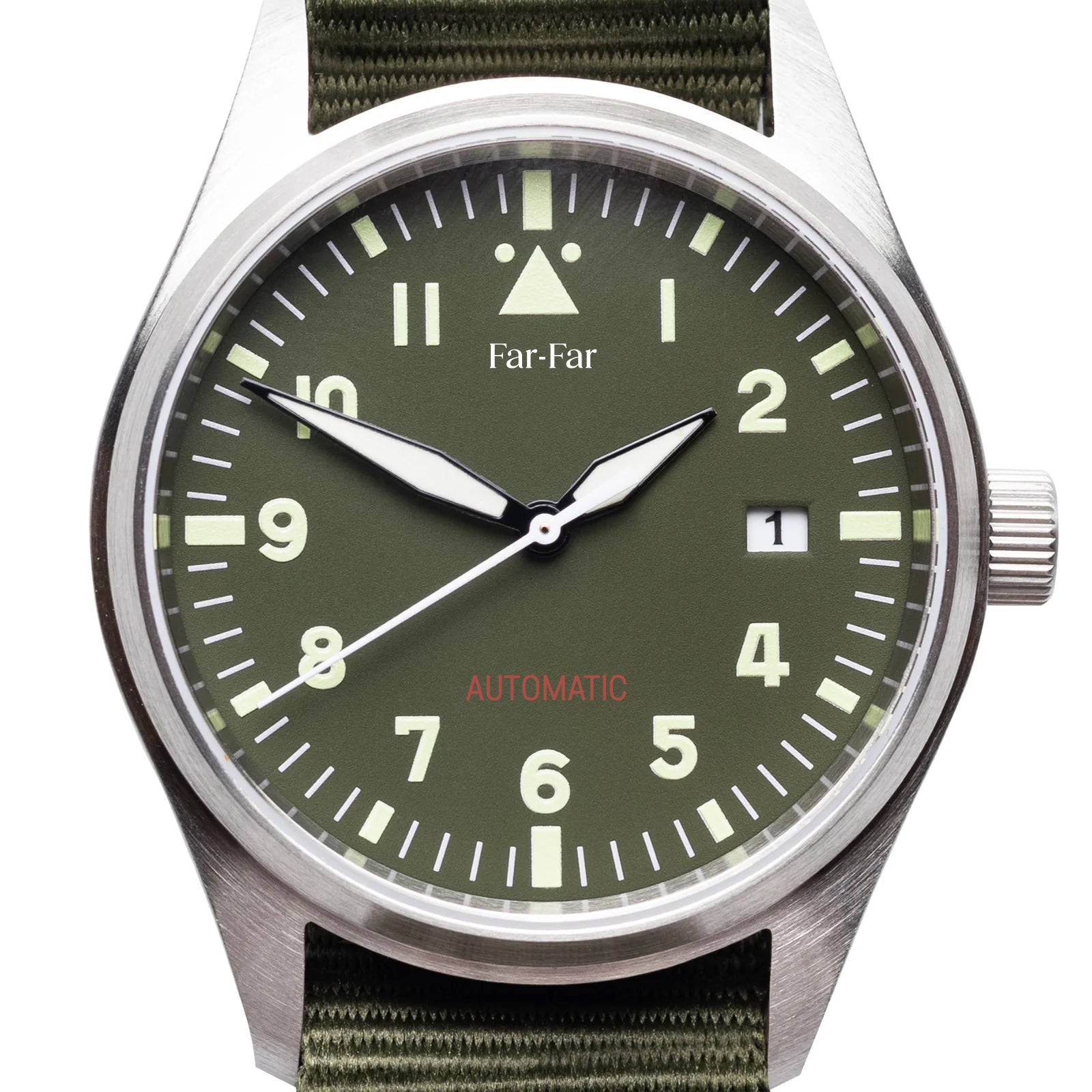 Far-Far Automatisk Pilotklokke Grønn